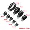 10Pcs/lot Hose Clamp Rubber Lined P Clips Pipe Mounting Fix Fasteners Hardware Electrical Fittings Cable Fasteners