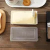 Plates Butter Dish Cutting Storage Box Countertop Refrigerator Crisper Container Seal With Lid Convenient For Kitchen Dining