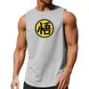 Logo anime japonais Logo Wu Fonction drôle de gym imprimé Top pour hommes Body Body