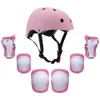 Lixada 6pcs/set barn barn rullskridskor skateboard cykling cykel cykel hjälm knä handledsvakt armbåge pad set pojkar flickor flickor