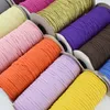 Meetee 10Meters 3/6mm Elastic Bands Rope Rubber Hair Band Ribbons Sewing Webbing Tapes Waist Shoes Belt DIY Garment Accessories