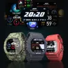 시계 Lokmat Sport Smart Watch Waterproof Pendometers 메시지 알림 Bluetooth 야외 수영 남성 iOS Android 전화 용 스마트 워치