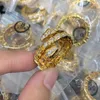 Love Rings Womens Luxury Jewelry Titanium Steel Nail Ring Fashion Fashion Casual Ladies Cadeau avec Gift de proposition de la Saint-Valentin