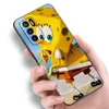 Sponge Best Friend Phone Case For Xiaomi Redmi Note 5 6 7 8 9 10 11 11E 11T Pro 11S 4G 10T 5G 8T 9S 10S Soft TPU Black Cover