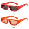 Lunettes de soleil Y2K Small Vintage rétro coloré Punk Eyewear Fashion Leopard Shades For Women Men