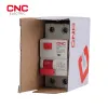 Discurto do circuito de corrente residual CNC YCB9RL-100 30MA 50Hz 230V Circuito residual RCCB Dispositivo 6a/10a/16a/25a/32a/40a/50a/63a