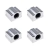 1/4PCS łożyska liniowe SCS8UU SCS10UU SCS12UU SCS6UU SCS16UU SCS20UU Liniowe łożysko przesuwne Tuleja blokowa CNC 3D Part