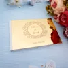 Livro de casamento personalizado de presente de aniversário de aniversário