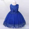 Abiti per ragazze ragazze floreali di abiti graziosi senza maniche estate nuovo abito per bambini per ragazze festa di compleanno tulle abito principessa abito per bambini abbigliamento l47