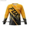 Cycling Shirts Tops ORBEA 2023 Cycling Jersey Long Sleeve Motocross Downhill Mountain Bike DH Maillot Ciclismo Quick Drying Jersey Shirt Y240410Y240418QH2M