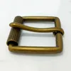 Boucle à rouleau à roulettes de 40 mm Bouchette de boucle vintage de style antique en cuir bricolage en cuir accessoires pour 3,8 cm-3,9 cm de large ceinture de largeur