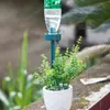 2PCS Dispositivo de rega automático Mortador de gotejamento em vasos de água preguiçosa de água auto-ágil Lazy Velocidade de água ajustável para material de jardim de plantas de flores