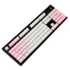 Zubehör ymdk douBleShot 104 gefärbtes PBT OEM -Profil Sonnenuntergang Backit Leuchttaste Set geeignet für Cherry Mx Switches Mechanische Tastatur