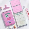 Notebooks Notebook Agenda Weekly Planner Kawaii Stationery Libretas Bonitas Diary To Do List School Accessories Cuaderno Coil Notebooks