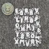 Easter Alphabet Metal Cutting Knife Die Scrapbook Embossing Manual Cutting Die Album Card Cover Material DIY Handmade Rabbit