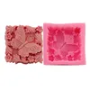 3D Butterfly Square Silicone Soap Mold Chocolate Mould Soap Candle DIY Mold Soap Making Mold Craft Art Cake Decorating Tool