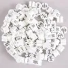 200PCS White Hanger Clothing Sizer Garment Markers XS-6XL Size Plastic Marker Tags