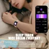 시계 2023 Xiaomi Huawei Samsung 1.85 인치 Bluetooth Call Smartwatch Men 지원 120 스포츠 여성 로타리 키 스마트 워치 +박스
