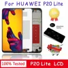 Test Nova 3e LCD dla Huawei P20 Lite LCD wyświetlacz ekranu dotykowego Digitizer dla Huawei P20lite/Nova 3e Ane-Lx1 Ane-Lx2