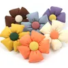 6pcs 8 cm handgefertigte Big Blumen gepolsterte Applikationen für Baby Kopfbedeckung Haarnadelhandwerk Dekor Bag Kleidungsstücke Accessoires Accessoires