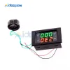 100A 200A 110V 220V Digital Ammeter Voltmeter Voltage Current Meter LCD Panel Red Green Display with AC Current Transformer