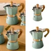 Espresso Coffee Maker Aluminum Mocha Pot Percolator Stove Top 3cup 6cup 150300ml Machine 240410