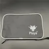 Playa Squar Case Table Tennis Racket Case Bag Blad Bat Bag Ball Mönster Färgglada löv