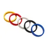 4pcs 5mm Mountain Mountain Bike Forek Ciclismo de alumínio Alumínio Bike Stem Guitrebo Espacando Pad Pad Spacer Bike Headset Washer