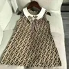 Baby Girl Dress Letter Gedrukt Girl Vest Dress Brand Kleding Kinderen Princess Dress kleding Designer Designer Kleding