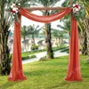 Curtain Wedding Arch Drape 50 570 cm Tulle drappeggio Draping Sheer Ceremony Reception Drapery Drapery Party Swag Decor