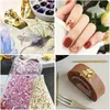 3/4/5/10G DIY Art Paper Gold Leaf Parnins Gold Flakes Folie voor nagels Decoratief papiervormvullingen Voedsel kleurplaat glitterpapier