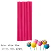 50pcs/bag 1bag colorful cake sticks lollipop paper sticks 10cm / 11.5cm / 15cm biscuit chocolate candy stick