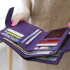 Wallets Women Wallet Simple Retro PU Leather Short Coin Purse Card Holders Handbag Girls Small Ladies Bolsa Feminina