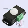 1PCS DC 12V 24V 8A Ajuste automático Ajuste PIR Sensor de movimento MODENTE DE LIMPENTA DE LIMPEAÇÃO DE LIMPENTAÇÃO DE LIMPENTAÇÃO PARA LIGHT para lâmpada de luz LED