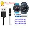 Zeblaze Vibe 3 GPS Magnetische USB -Ladungskabel Smart Watch Armband 2Pin Ladegeräte Ladekabel für Vibe 3 GPS Smart Watch