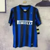 InterS MilanS Retro soccer jerseys RONALDO CRESPO ADRIANOMILITO SNEIJDER J.ZANETTI Eto'o vintage classic football shirt