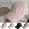 Ball Caps Sun Protection Hat Baseball en peluche confortable pour la chaleur hiver