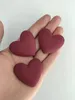 10pcs Scrapbook Cabochons Sweet Big Heart Flatback Resin planaire DIY CHARMES HEURPINE BRINDE PENDANT ACCESSOIRES ACCESSOIRES
