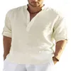 Chemises décontractées pour hommes chemises en coton s-5xl
