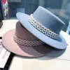 Fedora Hat Perle Accessories Chine Red Felt Hat Mens Jazz Hat Brim 6cm Church Hat Ladies Hat Mens Pearl 240322