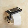 Hardware del bagno set white paper per supporto per cellulare per telefono Porta rotellino antico con supporto per la carta da gabinetto da toilette