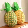 Plush Dolls 1 48CM Kawaii Pineapple Pillow Toy Filling Soft Fruit Doll Sofa Cushion Room Decoration Gift J240410