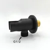 Black Brass Handheld Shower Spray Head Holder Bracket Bathroom Toilet Bidet Hand Sprayer Bracket With/ Without Outlet Connector