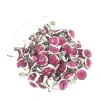 100Sets 6/8mm Crystals Rhinestone Rivets Diamond Studs For Leathercraft DIY Rivets for Leather