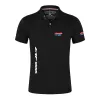 Africa Twin CRF 1000 L CRF1000 Men New 2024 Summer Casual Breattable Short Sleeve Topslim Stand Collar Polo Shirt
