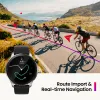 Regarde les nouveaux Amazfit GTR 4 Smartwatch Dualband Positionnement Bluetooth Appels téléphoniques Smart Watch Storage Music pour Android iOS