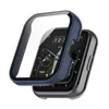 Verre + couvercle pour Realme-Watch 2 Pro PC + film tempéré Film All-in-One Bumper Tumper Temperred Glass pour Realme Watch Smart Gadget