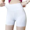 Dames slipjes compressie veiligheid shorts hoge taille buikcontrole voor vrouwen strekken stoffen bodem met bulypting