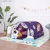 Toy Tents Portable Childrens Star Rocket Tent Net Mosquito Bed Canopy Childrens Bed Folding Light-blocking Tent Girls Boy Room Decor L410