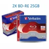 Schijven letterlijk bluray schijf bdre 25GB 2x bdre blanco bluray schijven dubbele laag herschreven 5pack